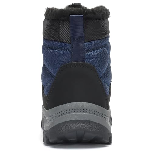 Image of SKDOIUL Men's Winter Outdoor Snow Boots Shoes