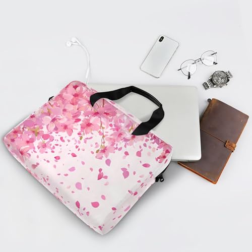 Maletín para laptop ALAZA Pink Cherry Blossom 13-15.6" miniatura 7