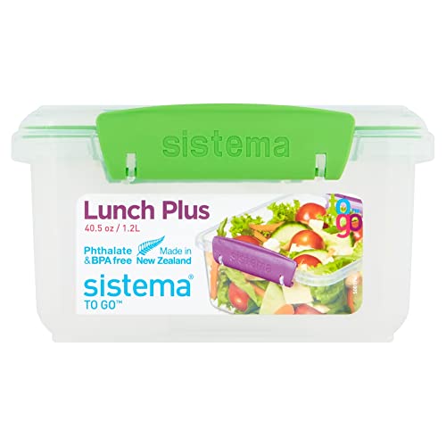Sistema Lunch Box 1.2L Plastic Free, Rectangular, Portable, Contemporary, Neutral