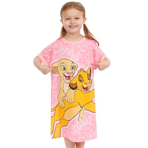 Disney Nightgown | Girls Lion King Pajamas | Nala And Simba Girls Night Gown2