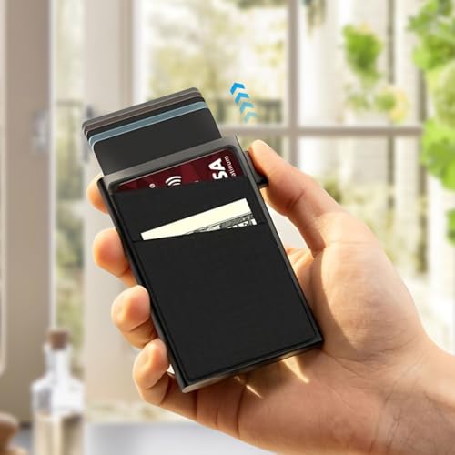 RFID Protection Wallet Card Holder Aluminum Alloy Gift for Men2