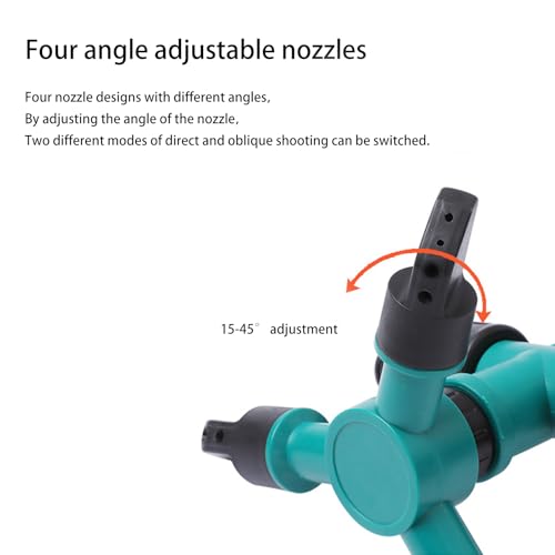 Vbvbip 360° Rotating Adjustable Autumn Garden Care Sprinkler - High-Pressure Watering System for Lawn, Yard Irrigation | Easy Install | Durable Design | Greenhouse Watering 4 Vbvbip 360° Rotating Adjustable Autumn Garden Care Sprinkler - High-Pressure Watering System for Lawn, Yard Irrigation | Easy Install | Durable Design | Greenhouse Watering - Image 4