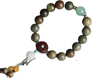 ç»¿æª€æœ¨DIYå…­å­—ç®´è¨€æ¬¾æ‰‹ä¸²æ–‡çŽ©æ‰‹é“¾å¿µç  1.2Ã—14é¢— ç”·å¥³æ¬¾(1.2Ã—14é¢—)