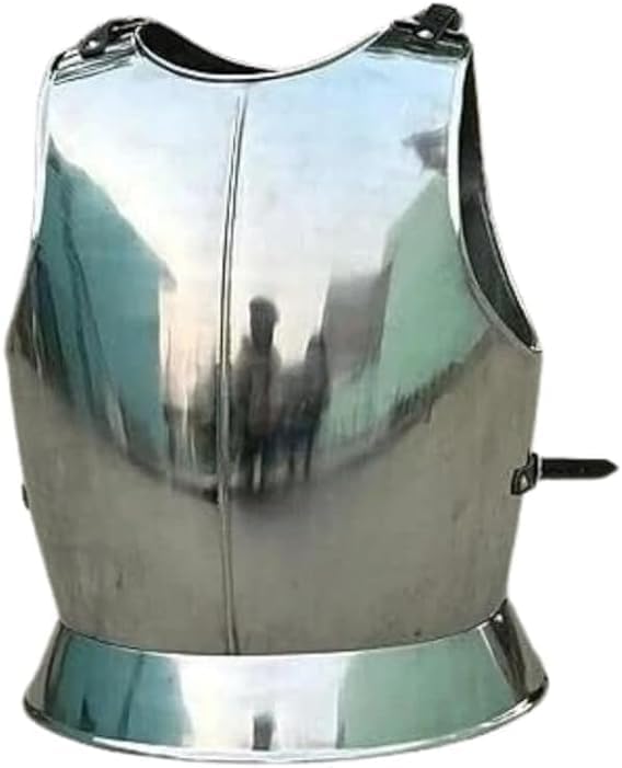 Medieval Steel Breastplate Armor Handmade Polished Chest Plate for LARP, Cosplay, Reenactment & Costume Adjustable Straps Adult Full Size Body Armor