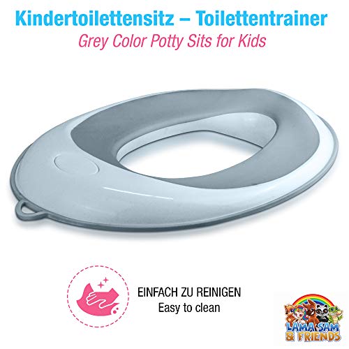 Lama Sam & Friends - Baby Kids Toilet Training Seat - Ring voor jongens of meisjes Veilig Antislip Oppervlak - Afbeelding 6