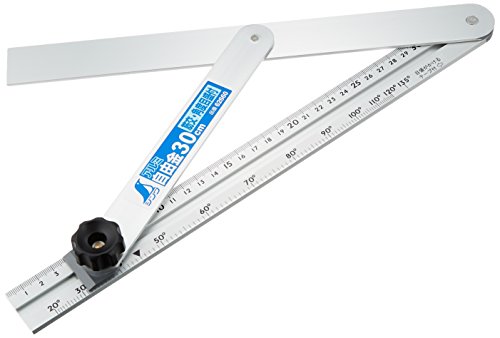 シンワ測定 (Shinwa Sokutei) Messwinkel, Aluminium-Querverbinder, 30 cm (62660), 3 mm Schaftdicke