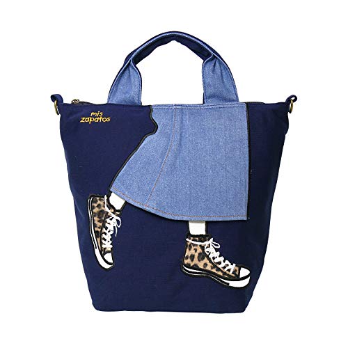 Mis zapatos(ミスサパト) Women, Sweat Navy, One Size