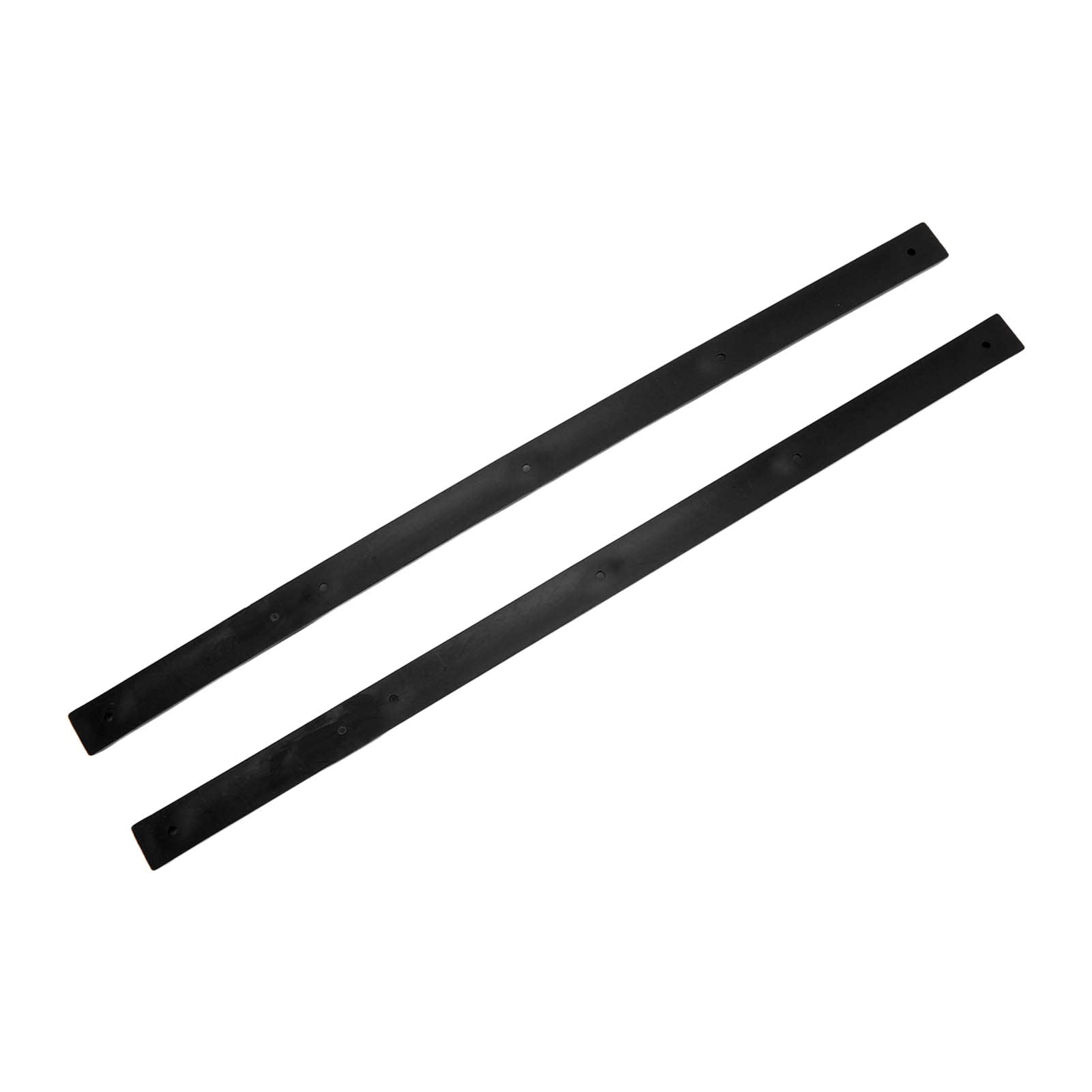 Rib Bones Szyny, Trwałe Stabilne Elastyczne Błyszcząca Deskorolka Odporne na Zużycie Szyny Wygląd Longboard Ribs BonesCzarny