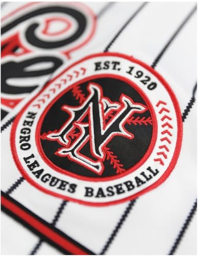 Big Boy Negro Leagues S8 Commemorative Camiseta de Béisbol para Hombre [Blanco] miniatura 4