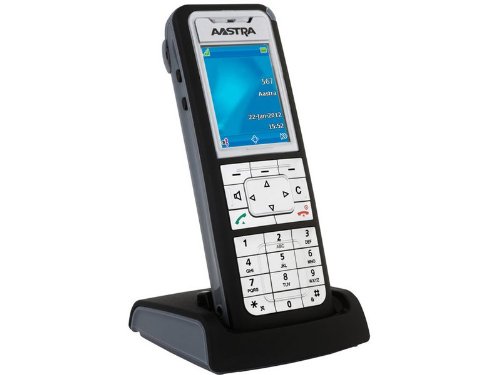 BBMBD Aastra 612d Set, Komfort-DECT-Systemtelefon, inkl. Ladeschale und Gürtelclip, nicht für OpenCom105/107/110/120, Rabattgruppe 7