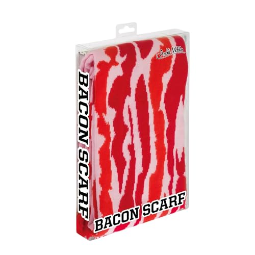 Mcphee 71" Soft-Knit Acrylic Bacon Scarf2