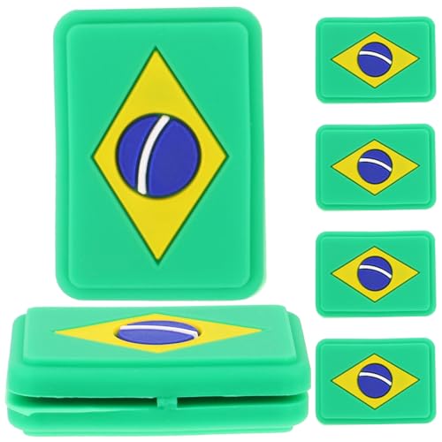 Amortiguadores de Silicona para Raqueta de Tenis 6 Piezas, Reducen Vibración y Fatiga, Accesorios Deportivos para Uso Diario