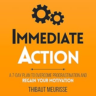 Immediate Action Audiolibro Por Thibaut Meurisse arte de portada