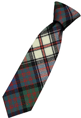 Cravate laine Écosse MacDonald Dress Tartan, le cadeau idéal pour homme raffiné