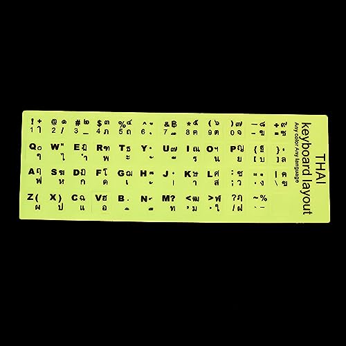 Calcomanías luminosas para teclado universal, 2 unidades miniatura 6