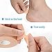 6Rolls Blister Tape Toe Tape Foot Blister Protection Heel Blister Protection for Hiking, High Heel Heel Protection Pad Sheet