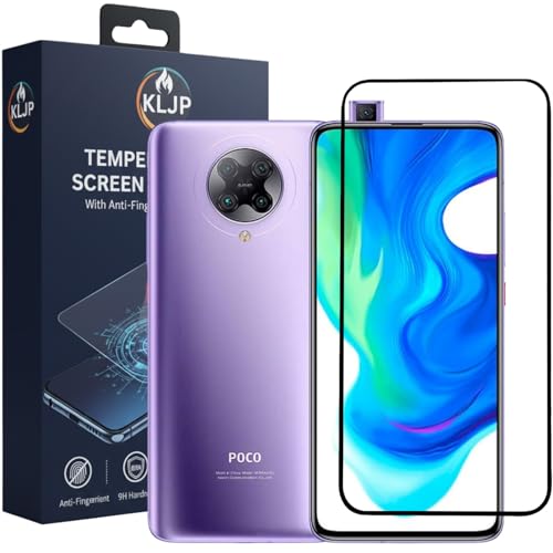 Image of Military-Grade Gorilla Tempered Glass For Poco F2 Pro With Installation Kit | Edge to Edge Coverage | Black