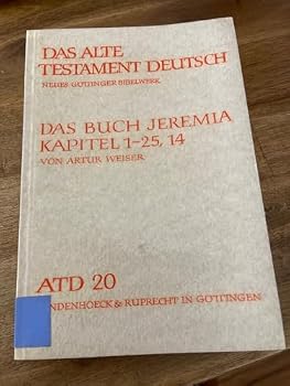 Paperback Das Buch Jeremia: Kapitel 1-25,14 [German] Book