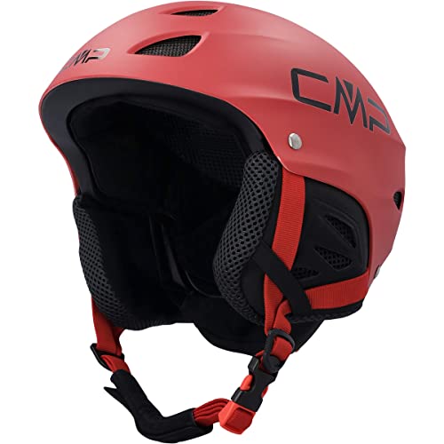 CMP Xj-3 Kids Ski Helmet Casco Da Sci, Unisex bambini, Ferrari, S