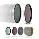 NiSi 82mm Swift VND Kit - True Color 1-5 Blenden Variable ND Filter + ND16 (4 Blenden) Neutral-Graufilter