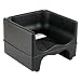 Cambro Black Dual Seat Booster Seat w/o Strap