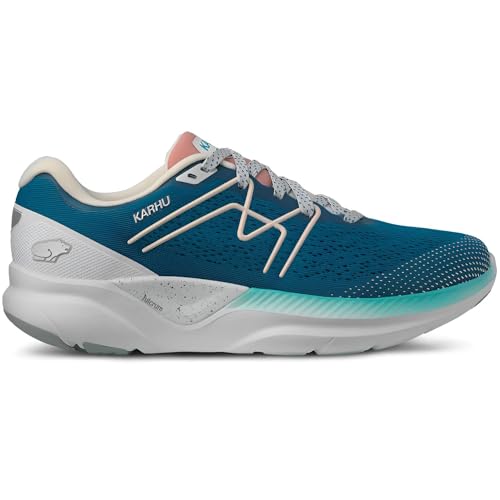 Karhu Tenis de correr Fusion para mujer   Crystal Teal/Shell, Blue, 39.5 EU