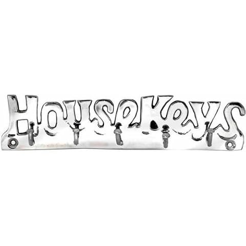 Larger Chrome Plated Solid Brass Key Hook Cover