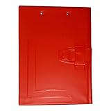 Grafoplás Ordner F 4/A und Miniclip Colors PVC, Rot