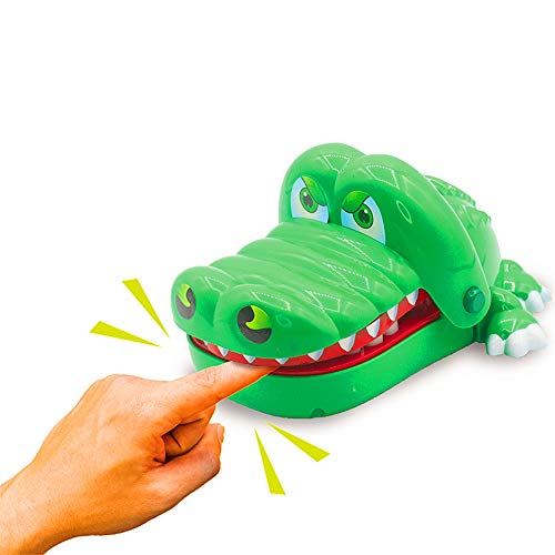 Brinquedo Crocodilo Jacaré Dentista que Morde Educativo