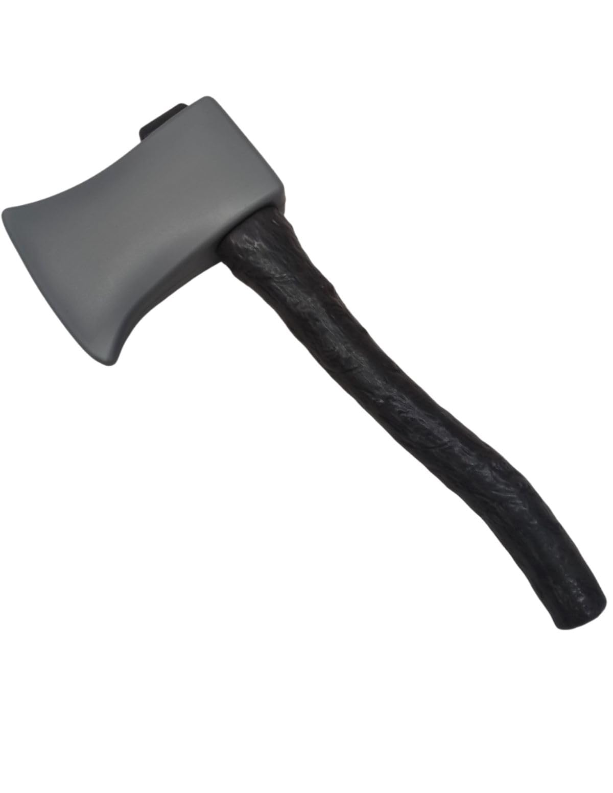BookMyCostume Farmer Axe Unbreakable Plastic Kulhadi Fancy Dress Costume Accessory for Halloween - Black/Grey