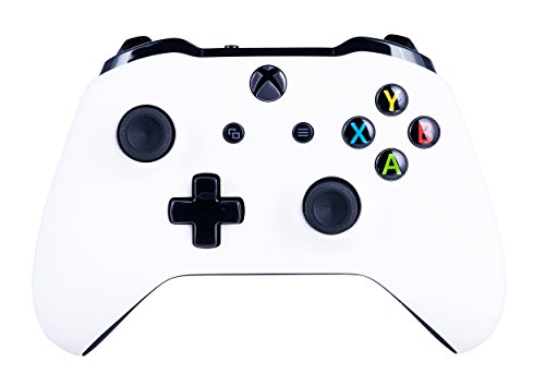 Flash Deals - 50% OFF Xbox One S Custom Soft Touch Controller for Microsoft Xbox One S - Soft Touch Feel, Added Grip, and a Soft White Color - Compatible with all Xbox Series X/S Consoles