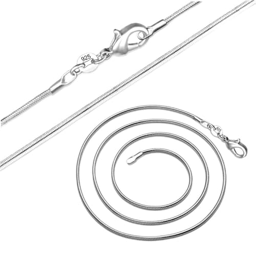 AXUEQIN-�����O 16-28�C���` (40-80cm) 100%�{���̃\���b�h�`���[�J�[�l�b�N���X 1mm �X�l�[�N�`�F�[���l�b�N���X �����p (80cm�A80cm)
