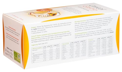 Caricol Gastro | 100% iges Naturprodukt | Unterstützung für die Magenschleimhaut | Mit der Kraft von Papaya & Biotin | Mit Papain | 20 Sticks à 20g | 200g