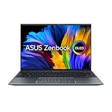 ASUS Zenbook 14X Laptop (14 Zoll, 16:10 WQXGA 2560x1600) Notebook (Intel i9-12900H, 32GB RAM, 1TB SSD, Intel Iris Xe, Win11H) Pine Grey/QWERTZ