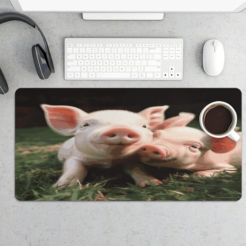 Smiling Desk Pad con base de goma grande y resistente miniatura 5