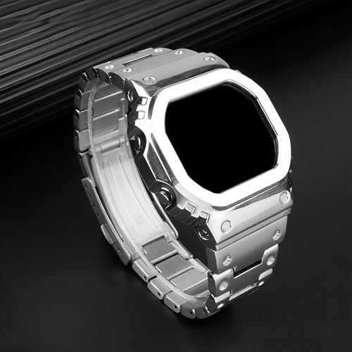 Cadre modification DW5610 boîtier montre acier inoxydable G-Shock - 7