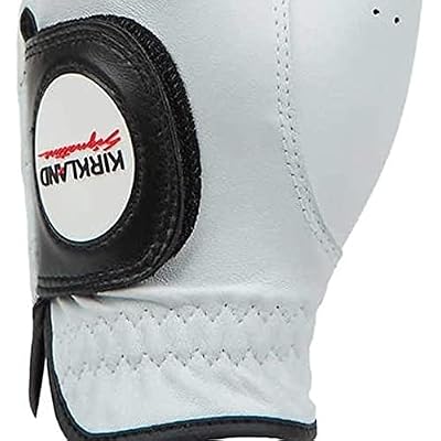 Kirkland Signature Golf Gloves Premium Cabretta Leather, X-Large (4 Count)