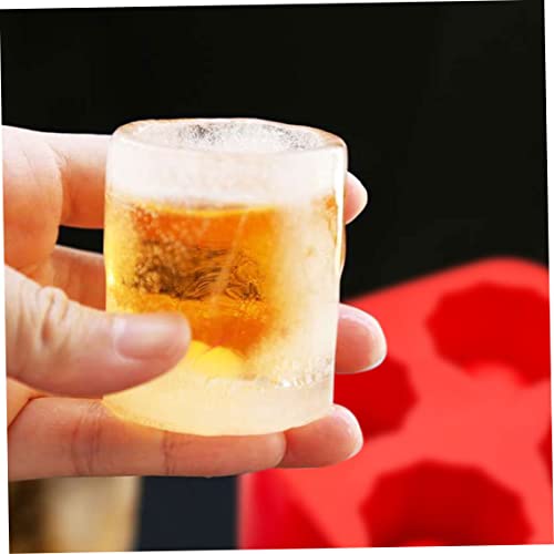 Molde de silicona para hielo en forma de copa de vino miniatura 6