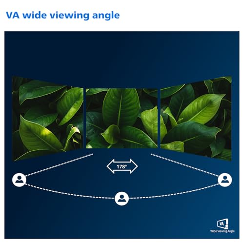 Image of Philips 271V8LBS 27 inch Full HD Monitor, 1920x1080, 100Hz, VA Panel, Adaptive-Sync, Flicker-Free, LowBlue Mode, HDMI & VGA, VESA Mount, Home Office Monitor