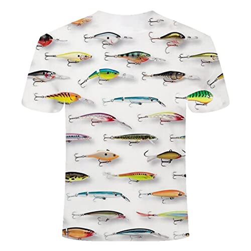 T-shirt col rond homme impression 3D Haitpant Cbt-143 M