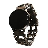 BestTechTool watch adapter compatible with LEATHERMAN TREAD and compatible with other smart watches - BTT adapter (Fossil Sport 41mm, Q Gen 4 Venture, Black-TREAD LT)