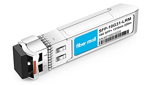 Image of 10G SFP LRM for Juniper Networks EX-SFP-10GE-LRM 10GBASE-LRM SFP+ 1310nm, 220m /300m, LC DOM MMF /SMF ModuleTransceiver
