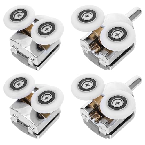 DOITOOL �����p�K���X�h�A���[���[2�Z�b�g 25mm�a�㉺�����\�X���C�h�V�����[�h�A�����z�C�[�� �É��݌v �ϖ��� �ϕ��H�V�����[�h�A�C����