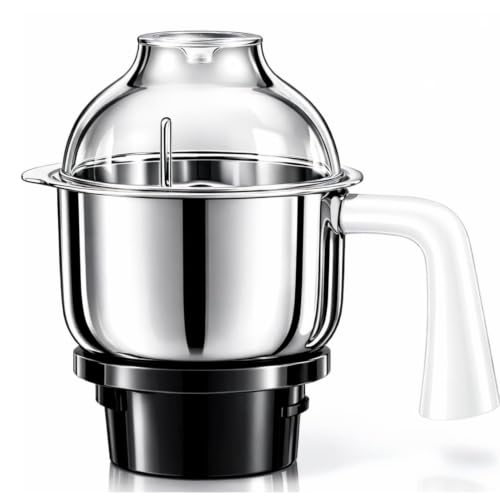 Image of 100% Replacement Mixer Jar Compatible with Preethi Zodiac & Preethi Steele Mixer Grinders | 1-Year Guarantee (Compatiable For Zodiac)