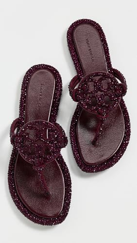 Image of Tory Burch Women's Miller Knotted Pave Sandals