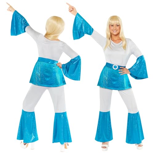 Tenue disco vintage Amscan 9919009 au design rétro soigné pour collectionneuse - 6