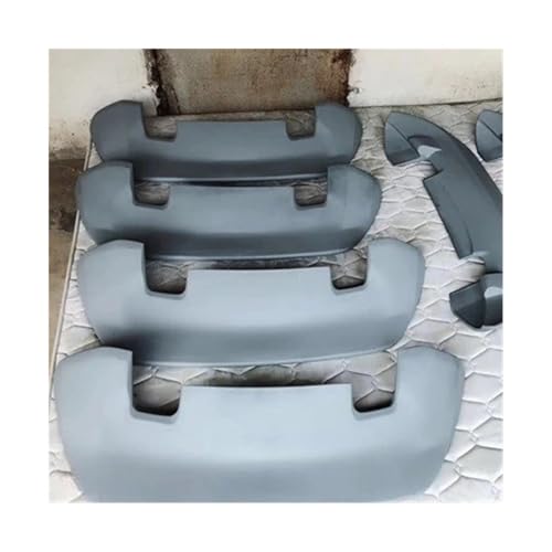 ホンダ ジャズ フィット GK5 2014-2017 カーボンファイバールック JDMスタイル リアスポイラー 光沢トランクウィング レーシングボディキットトリムに適合するカーアクセサリー(ABS unpainted)