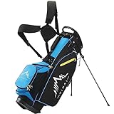 GoHimal 14-Way Golf Stand Bag, Golf Bag for Men with Stand - Lightweight & Durable Golf Club Bags for Men & Women（Blue）