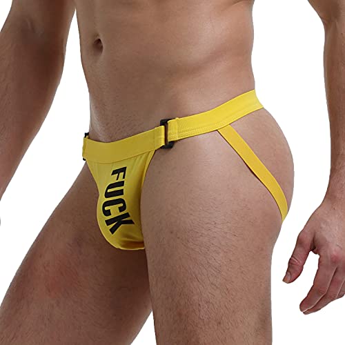 Linemoon Mens Jockstrap Sexy Underwear Athletic Supporters Cotton Jock Straps Male