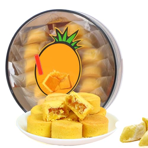 Pineapple cake7oz, pineapple pulp cake, Dim sum